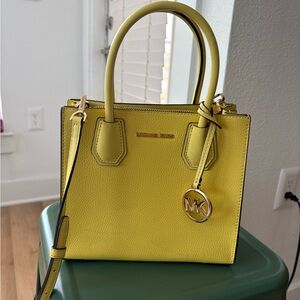 Michael Kors Mercer Yellow Bag